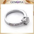 Fashion Gold Color 925 Sterling Silver Finger Rings